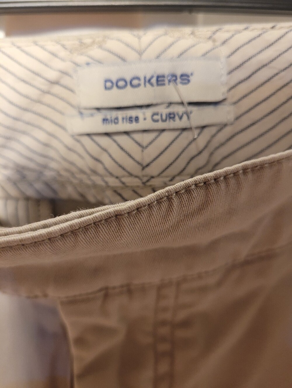 Dockers Khaki Straight Leg Chinos - Light Beige - Picture 2 of 6